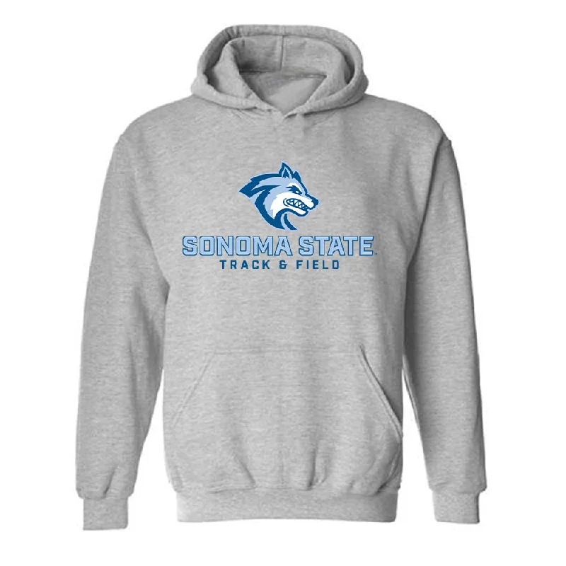 SSU - NCAA Women's Track & Field : Itzel Barrios - Classic Shersey Hooded Sweatshirt Hoodie with Turtle Neck Cozy Winter SSU - NCAA Women's Track & Field : Itzel Barrios - Classic Shersey Hooded Sweatshirt Hoodie with Turtle Neck Cozy Winter