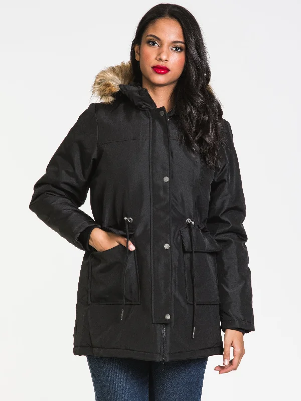 NOISY MAY MOLLY PARKA  - CLEARANCE Fashionable Fitted Parka Jacket