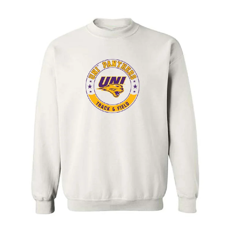 Northern Iowa - NCAA Women's Track & Field : Aleksys Gannon - Classic Shersey Crewneck Sweatshirt Hoodie with Lining Warm Insulated Northern Iowa - NCAA Women's Track & Field : Aleksys Gannon - Classic Shersey Crewneck Sweatshirt Hoodie with Lining Warm Insulated