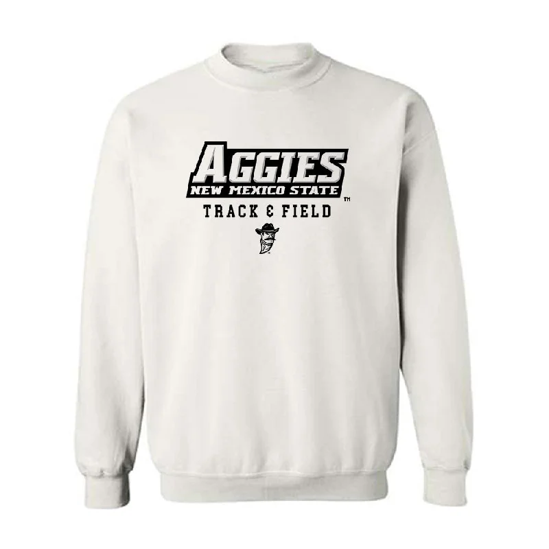 NMSU - NCAA Women's Track & Field : Grace Pendarvis - Classic Shersey Crewneck Sweatshirt Hooded Sweatshirt Casual Wear Street Style NMSU - NCAA Women's Track & Field : Grace Pendarvis - Classic Shersey Crewneck Sweatshirt Hooded Sweatshirt Casual Wear Street Style
