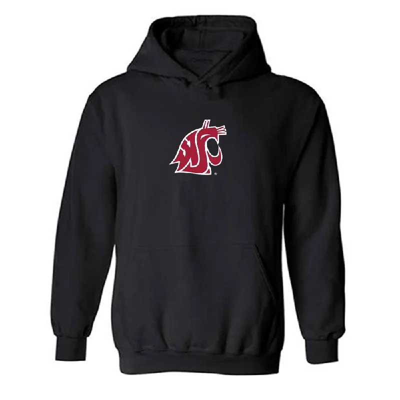 WSU - NCAA Women's Swimming & Diving : Angela Di Palo - Classic Fashion Shersey Hooded Sweatshirt Hoodie with Frayed Bohemian Relaxed WSU - NCAA Women's Swimming & Diving : Angela Di Palo - Classic Fashion Shersey Hooded Sweatshirt Hoodie with Frayed Bohemian Relaxed