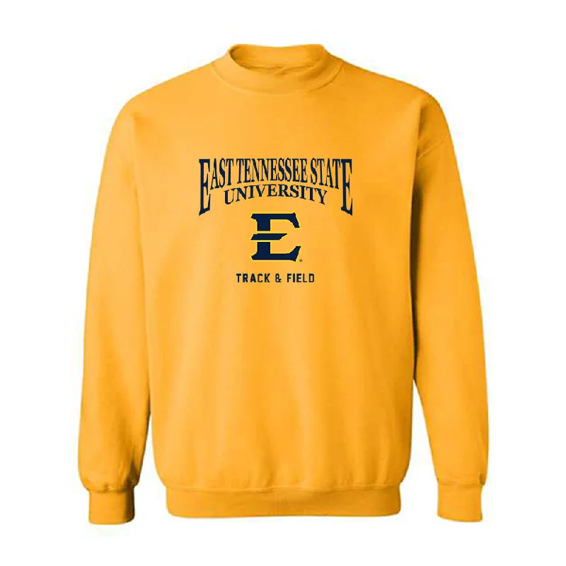 East Tennessee State - NCAA Women's Track & Field : Micailah Cook - Classic Shersey Crewneck Sweatshirt Hoodie with Pastel Soft Subtle East Tennessee State - NCAA Women's Track & Field : Micailah Cook - Classic Shersey Crewneck Sweatshirt Hoodie with Pastel Soft Subtle