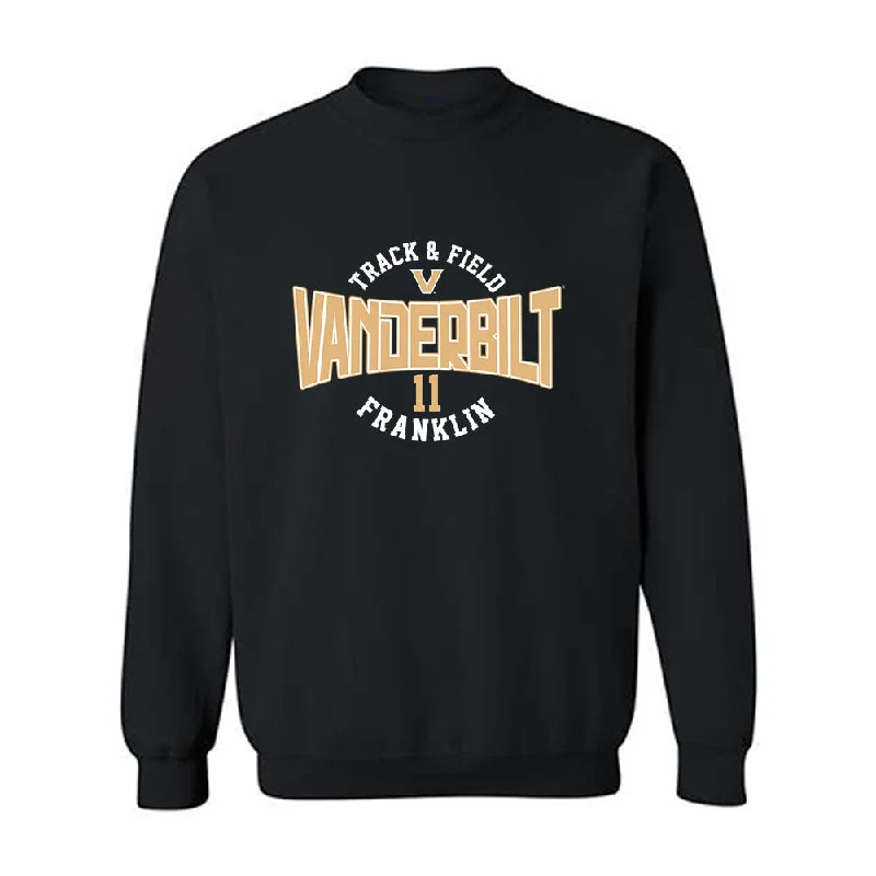 Vanderbilt - NCAA Women's Track & Field : Faith Franklin - Classic Fashion Shersey Crewneck Sweatshirt Hoodie with Crew Neck Simple Timeless Vanderbilt - NCAA Women's Track & Field : Faith Franklin - Classic Fashion Shersey Crewneck Sweatshirt Hoodie with Crew Neck Simple Timeless
