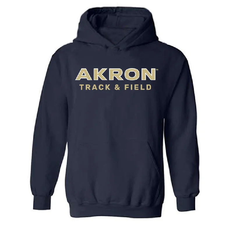 Akron - NCAA Women's Track & Field : Joy Nwokike - Classic Shersey Hooded Sweatshirt Hoodie with Logo Branding Identity Akron - NCAA Women's Track & Field : Joy Nwokike - Classic Shersey Hooded Sweatshirt Hoodie with Logo Branding Identity