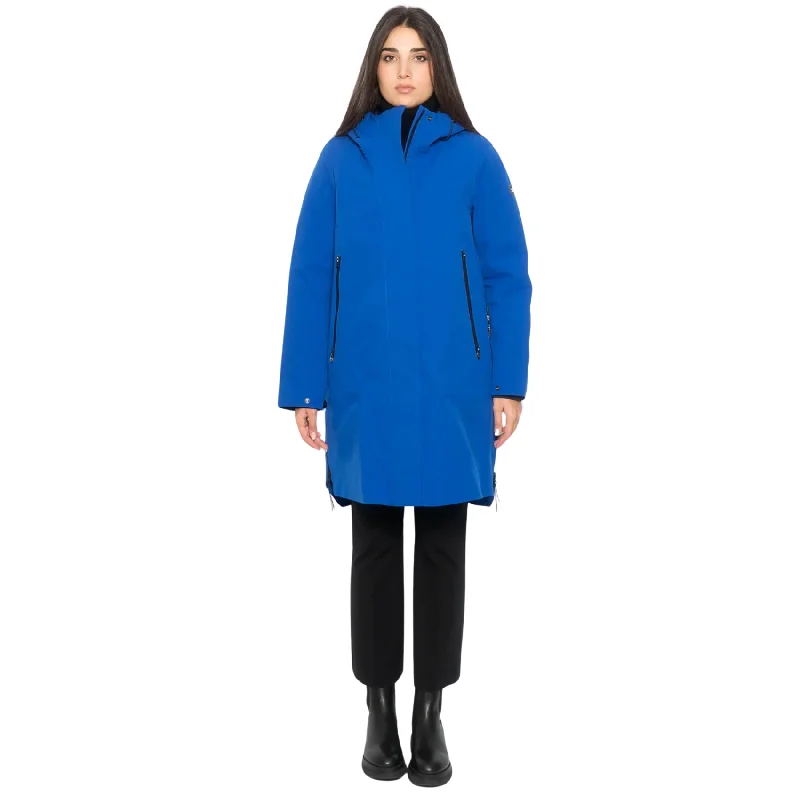Parka Three in One Planck - Electric Blue Mid-Length Padded Parka