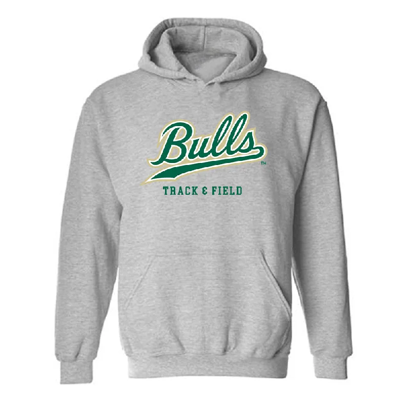 USF - NCAA Women's Track & Field : Adalin Robinson - Classic Fashion Shersey Hooded Sweatshirt Hoodie with Longline Fit Extended Stylish USF - NCAA Women's Track & Field : Adalin Robinson - Classic Fashion Shersey Hooded Sweatshirt Hoodie with Longline Fit Extended Stylish