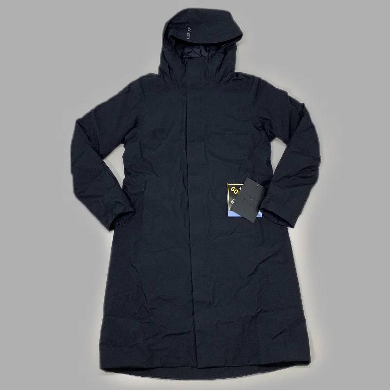 ARC’TERYX Long Patera Parka Coat Goose Down GORE-TEX Women's Sz XL Black 29652 Waterproof Windproof Parka Coat ARC’TERYX Long Patera Parka Coat Goose Down GORE-TEX Women's Sz XL Black 29652 Waterproof Windproof Parka Coat