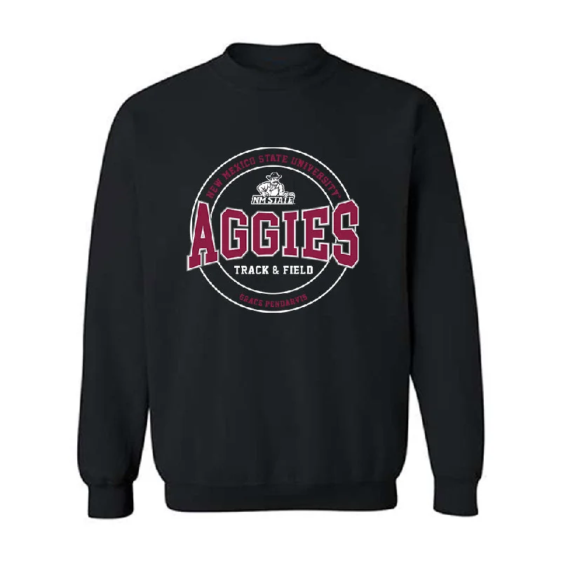 NMSU - NCAA Women's Track & Field : Grace Pendarvis - Classic Fashion Shersey Crewneck Sweatshirt Hoodie with Strings Custom Fit Adjustable NMSU - NCAA Women's Track & Field : Grace Pendarvis - Classic Fashion Shersey Crewneck Sweatshirt Hoodie with Strings Custom Fit Adjustable