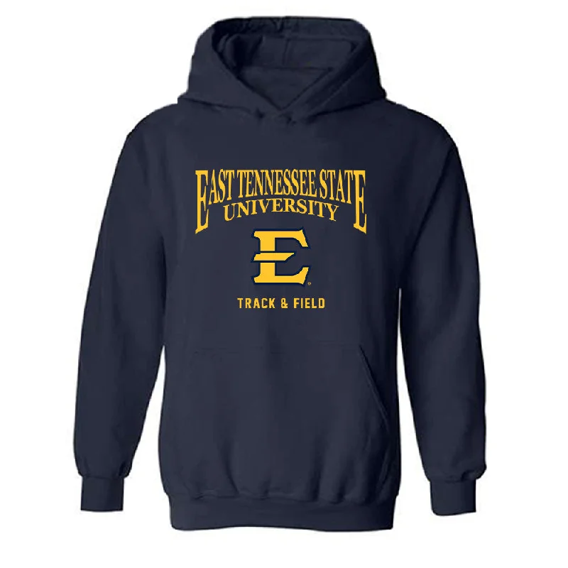 East Tennessee State - NCAA Women's Track & Field : Micailah Cook - Classic Shersey Hooded Sweatshirt Hoodie with Reflective Safety Nightwear East Tennessee State - NCAA Women's Track & Field : Micailah Cook - Classic Shersey Hooded Sweatshirt Hoodie with Reflective Safety Nightwear