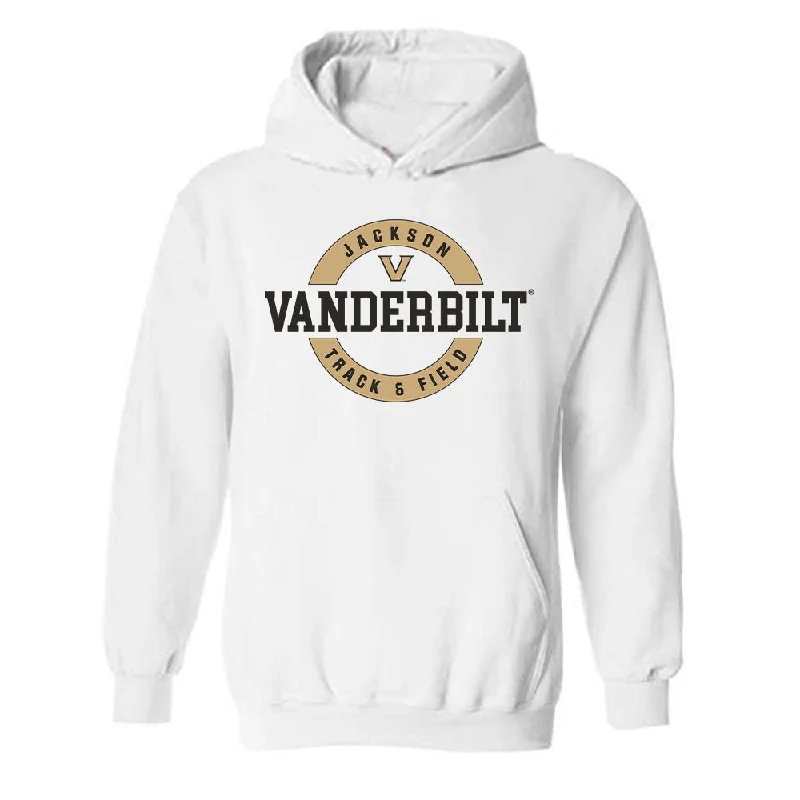 Vanderbilt - NCAA Women's Track & Field : Pryncess Jackson - Classic Fashion Shersey Hooded Sweatshirt Hoodie Sweatshirt Pullover
