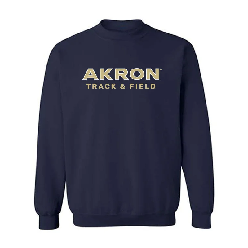 Akron - NCAA Women's Track & Field : Joy Nwokike - Classic Shersey Crewneck Sweatshirt Hoodie with Patch Decorative Personalized Akron - NCAA Women's Track & Field : Joy Nwokike - Classic Shersey Crewneck Sweatshirt Hoodie with Patch Decorative Personalized