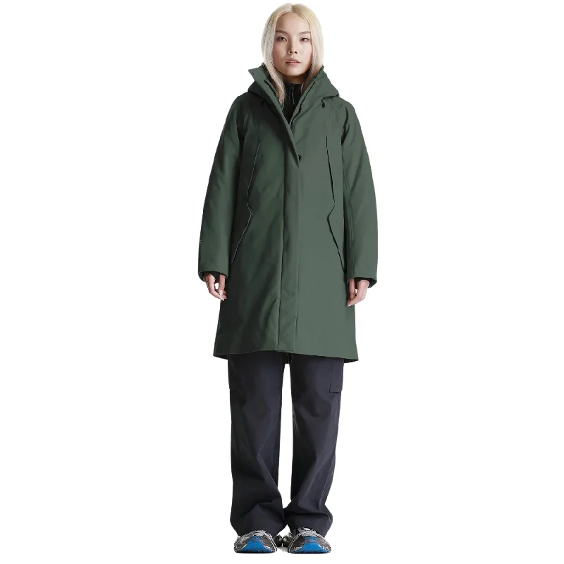 Mishima Waterproof Parka - Urban Chic Hooded Puffer Parka Jacket
