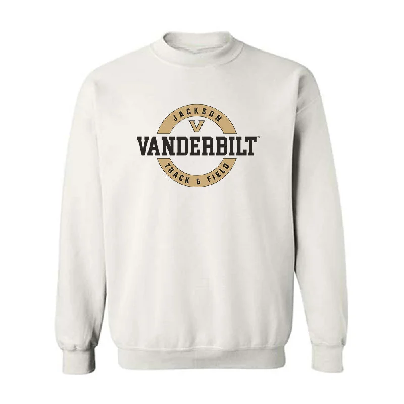 Vanderbilt - NCAA Women's Track & Field : Pryncess Jackson - Classic Fashion Shersey Crewneck Sweatshirt Hoodie with Hem Lace Feminine Delicate Vanderbilt - NCAA Women's Track & Field : Pryncess Jackson - Classic Fashion Shersey Crewneck Sweatshirt Hoodie with Hem Lace Feminine Delicate