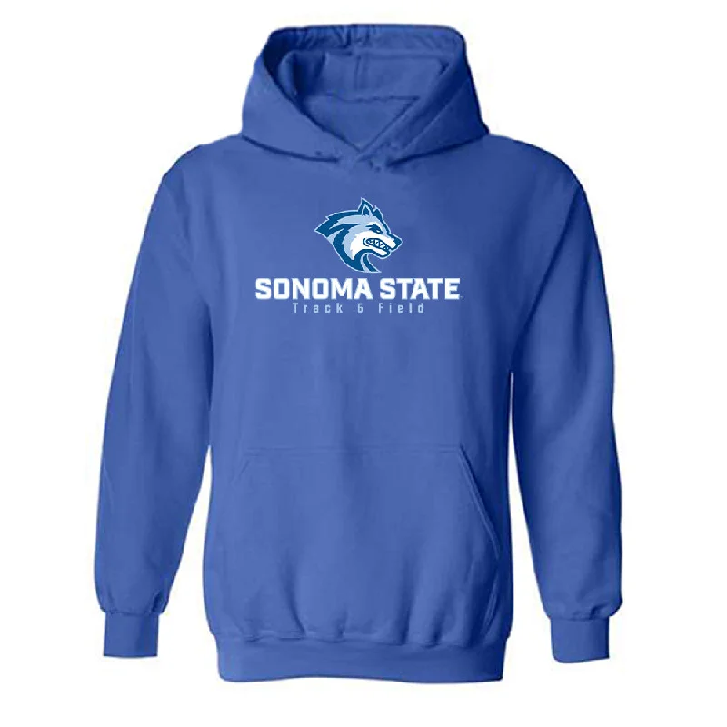 SSU - NCAA Women's Track & Field : Itzel Barrios - Generic Shersey Hooded Sweatshirt Hoodie with Ribbed Neckline Snug Warm SSU - NCAA Women's Track & Field : Itzel Barrios - Generic Shersey Hooded Sweatshirt Hoodie with Ribbed Neckline Snug Warm