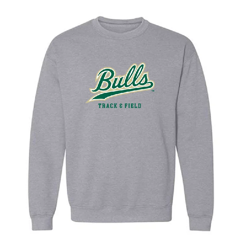 USF - NCAA Women's Track & Field : Adalin Robinson - Classic Fashion Shersey Crewneck Sweatshirt Hoodie with Pastel Soft Subtle USF - NCAA Women's Track & Field : Adalin Robinson - Classic Fashion Shersey Crewneck Sweatshirt Hoodie with Pastel Soft Subtle
