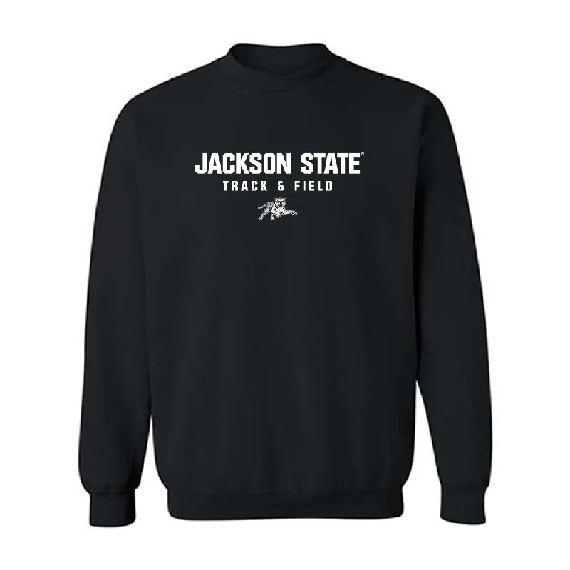 Jackson State - NCAA Women's Track & Field : Tramani Osley - Crewneck Sweatshirt Hooded Sweatshirt Casual Wear Street Style Jackson State - NCAA Women's Track & Field : Tramani Osley - Crewneck Sweatshirt Hooded Sweatshirt Casual Wear Street Style