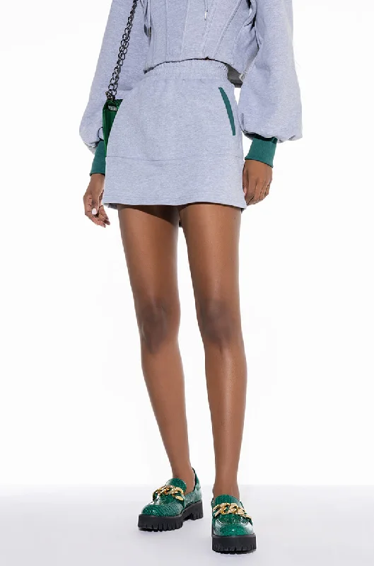BEAM ME UP MINI SKIRT seamless skirt comfort