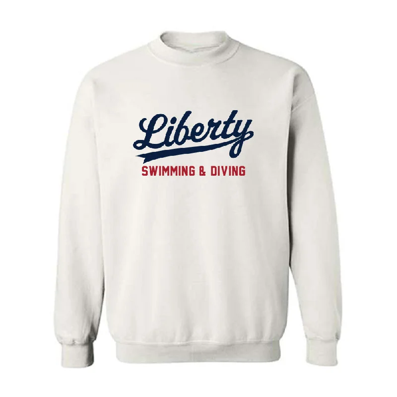 Liberty - NCAA Women's Swimming & Diving : Sydney Stricklin - Classic Shersey Crewneck Sweatshirt Hoodie with Hem Ribbing Snug Secure Liberty - NCAA Women's Swimming & Diving : Sydney Stricklin - Classic Shersey Crewneck Sweatshirt Hoodie with Hem Ribbing Snug Secure