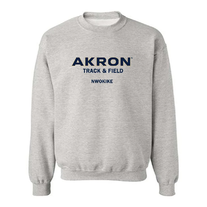 Akron - NCAA Women's Track & Field : Joy Nwokike - Classic Fashion Shersey Crewneck Sweatshirt Graphic Hoodie Design Print Akron - NCAA Women's Track & Field : Joy Nwokike - Classic Fashion Shersey Crewneck Sweatshirt Graphic Hoodie Design Print
