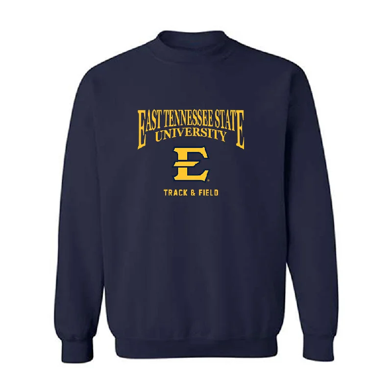 East Tennessee State - NCAA Women's Track & Field : Micailah Cook - Classic Shersey Crewneck Sweatshirt Hoodie with Illustration Artistic Creative East Tennessee State - NCAA Women's Track & Field : Micailah Cook - Classic Shersey Crewneck Sweatshirt Hoodie with Illustration Artistic Creative