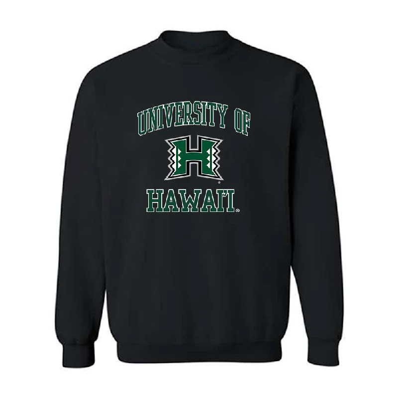 Hawaii - NCAA Women's Track & Field : Rachel Seeley - Classic Shersey Crewneck Sweatshirt Hoodie with Rolled Sleeves Casual Relaxed Hawaii - NCAA Women's Track & Field : Rachel Seeley - Classic Shersey Crewneck Sweatshirt Hoodie with Rolled Sleeves Casual Relaxed