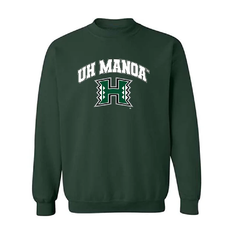 Hawaii - NCAA Women's Track & Field : Samaria Vital - Classic Shersey Crewneck Sweatshirt Hoodie with Drop Shoulder Relaxed Streetwear Hawaii - NCAA Women's Track & Field : Samaria Vital - Classic Shersey Crewneck Sweatshirt Hoodie with Drop Shoulder Relaxed Streetwear