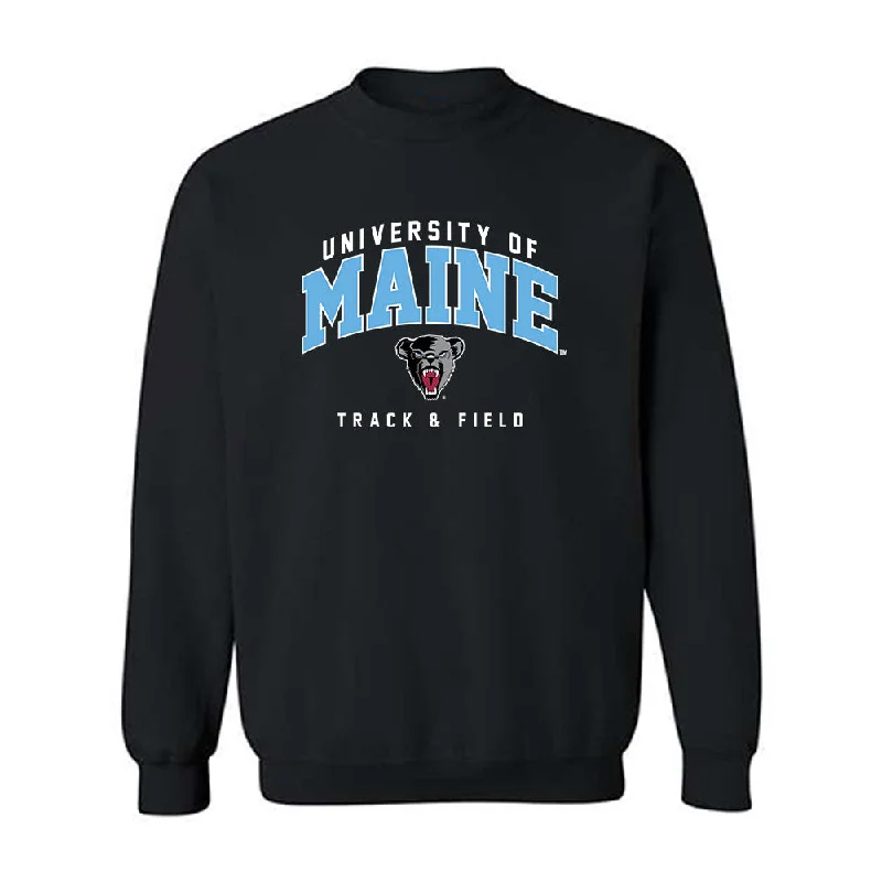 Maine - NCAA Women's Track & Field : Maddie Cyr - Classic Shersey Crewneck Sweatshirt Hoodie with Back Slit Movement Comfort Maine - NCAA Women's Track & Field : Maddie Cyr - Classic Shersey Crewneck Sweatshirt Hoodie with Back Slit Movement Comfort