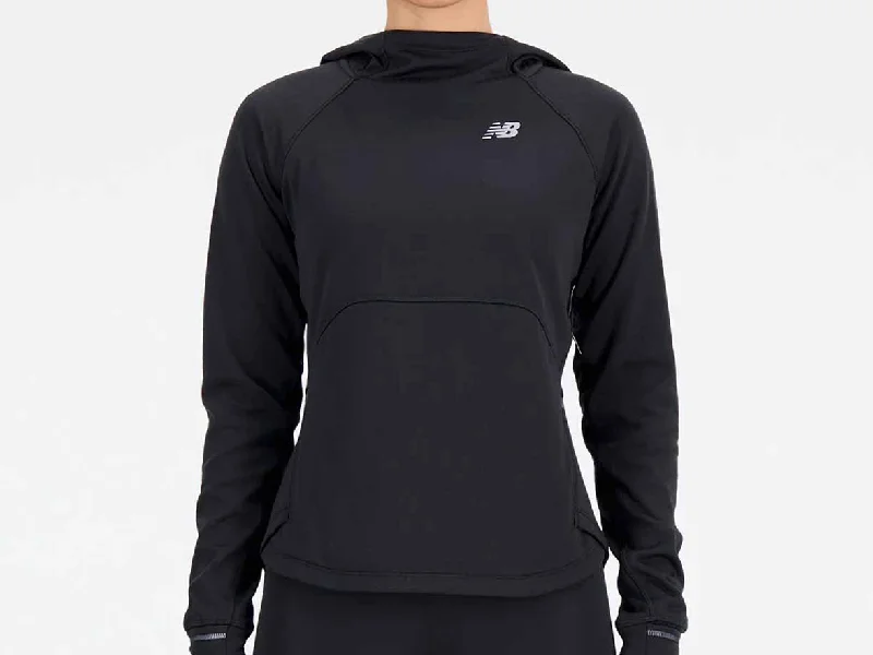 Women's New Balance Heat Grid Hoodie Pullover - WT33259-BK Hoodie Jacket Zipper Layering Women's New Balance Heat Grid Hoodie Pullover - WT33259-BK Hoodie Jacket Zipper Layering