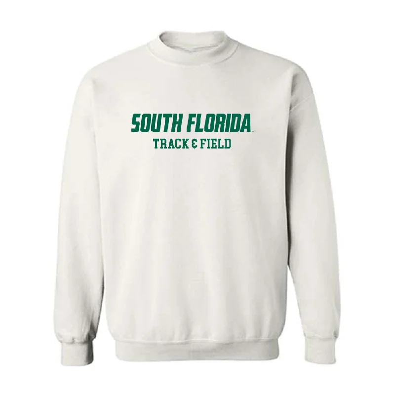 USF - NCAA Women's Track & Field : Adalin Robinson - Classic Fashion Shersey Crewneck Sweatshirt Hoodie with Oversized Fit Loose Comfortable USF - NCAA Women's Track & Field : Adalin Robinson - Classic Fashion Shersey Crewneck Sweatshirt Hoodie with Oversized Fit Loose Comfortable