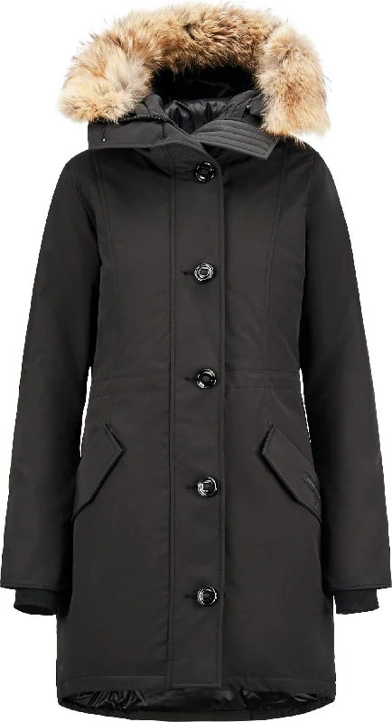 Rossclair Parka Black Label - Women's|-|Parka Rossclair Black Label - Femme Slim Fit Parka Jacket Rossclair Parka Black Label - Women's|-|Parka Rossclair Black Label - Femme Slim Fit Parka Jacket