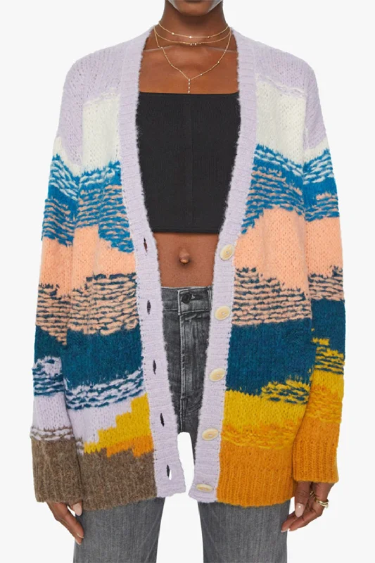 The Long Drop Cardigan Spandex Rayon Corduroy
