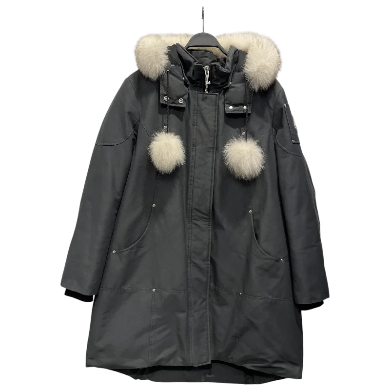 MOOSE KNUCKLES/Coat/XXXL/Nylon/SLV/Stirling Parka Adjustable Cuff Parka Coat