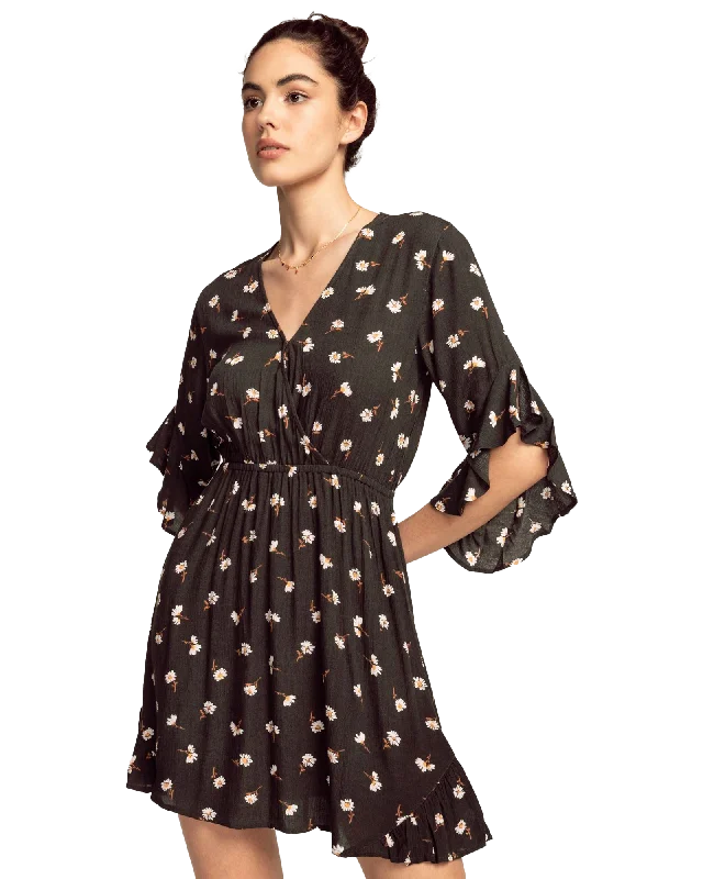 Love Light Dress in Off Black