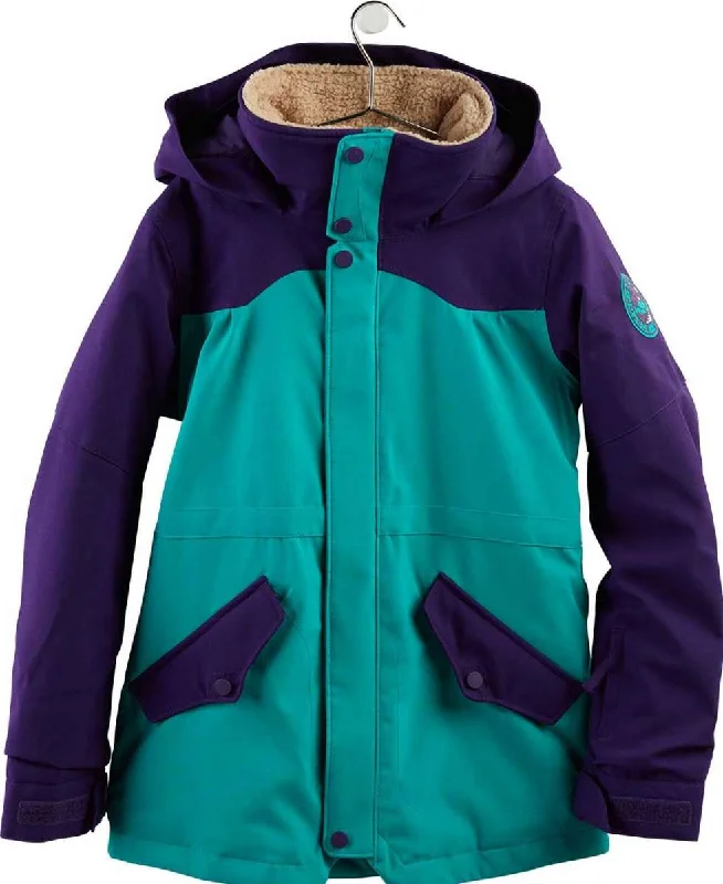 Burton Junior's Shortleaf Shell Jacket 2021 Tiered Jacket Buttoned Jacket Zippered Jacket Burton Junior's Shortleaf Shell Jacket 2021 Tiered Jacket Buttoned Jacket Zippered Jacket