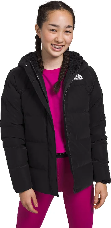 North Down Fleece-Lined Parka - Girls|-|Parka doublée de polaire en duvet North - Fille Comfortable Sherpa-Lined Parka North Down Fleece-Lined Parka - Girls|-|Parka doublée de polaire en duvet North - Fille Comfortable Sherpa-Lined Parka