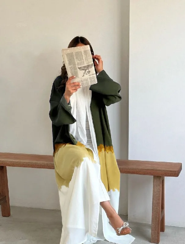 Kimono Muslim Abaya Cardigan Clothing 442651 L Welt Pockets Slit Pockets Flap Pockets Kimono Muslim Abaya Cardigan Clothing 442651 L Welt Pockets Slit Pockets Flap Pockets