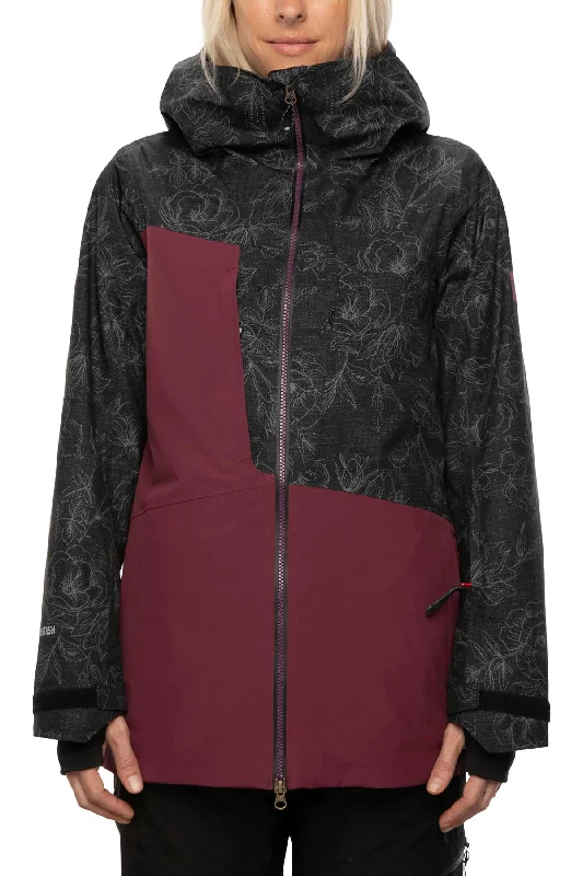 686 Ladies GLCR Hydrastash Oasis Insulated Jacket 2021 Knit Fabric Woven Fabric Fleece Fabric 686 Ladies GLCR Hydrastash Oasis Insulated Jacket 2021 Knit Fabric Woven Fabric Fleece Fabric