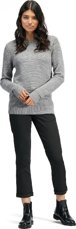 Women's Galway Crew Neck Sweater|-|Tricot à col rond Galway Femme Ribbed Striped Patterned Women's Galway Crew Neck Sweater|-|Tricot à col rond Galway Femme Ribbed Striped Patterned