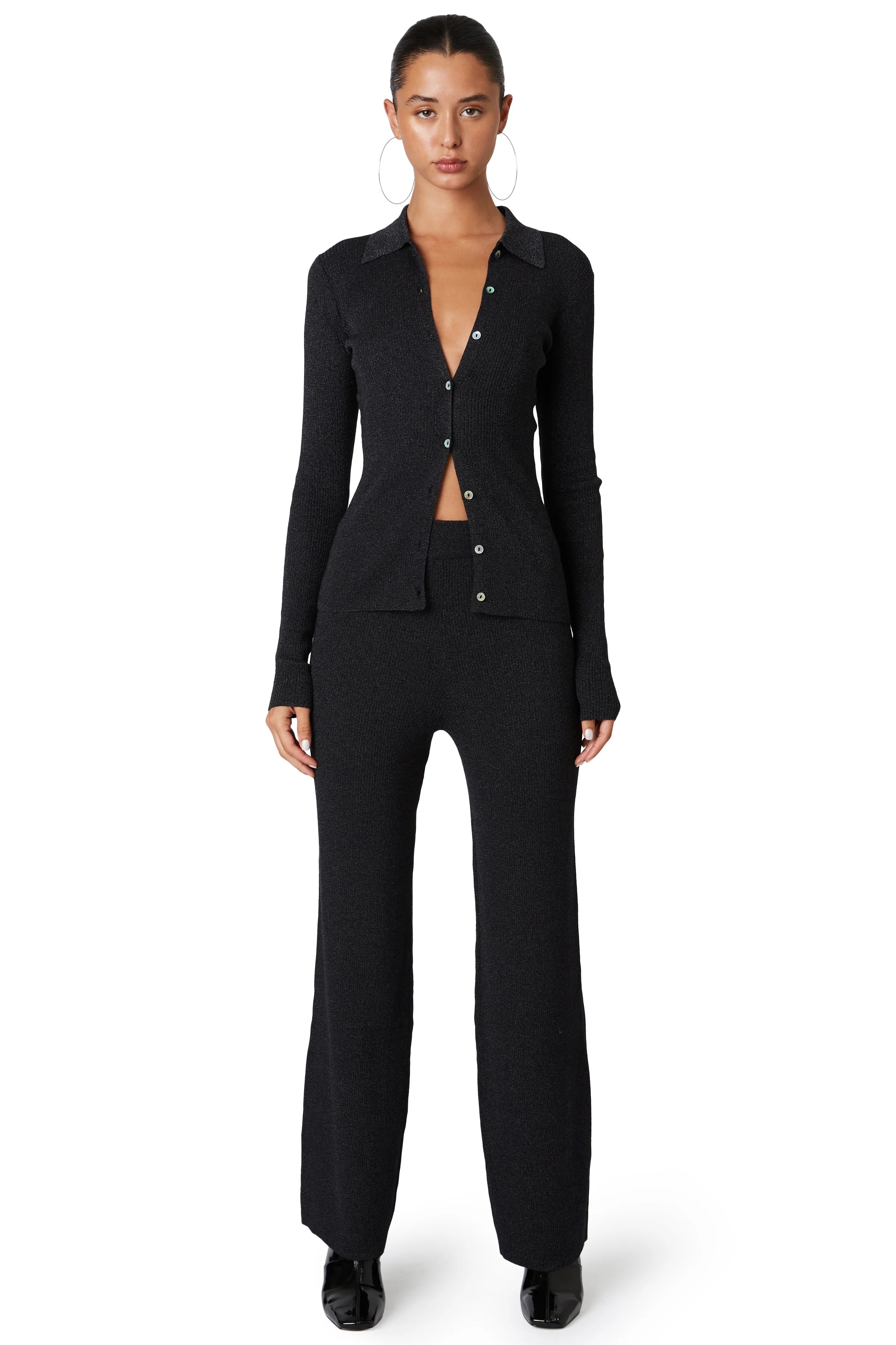 Willow Cardigan - Lurex Modern Contemporary chic