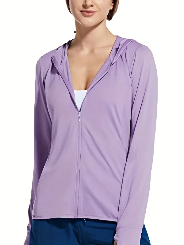 Womens Ultra-Quick Drying Sun Shield Jacket with Full-Length Zipper - Advanced Hooded Protection for Outdoor Adventures Satin Fabric Silk Fabric Chiffon Fabric Womens Ultra-Quick Drying Sun Shield Jacket with Full-Length Zipper - Advanced Hooded Protection for Outdoor Adventures Satin Fabric Silk Fabric Chiffon Fabric