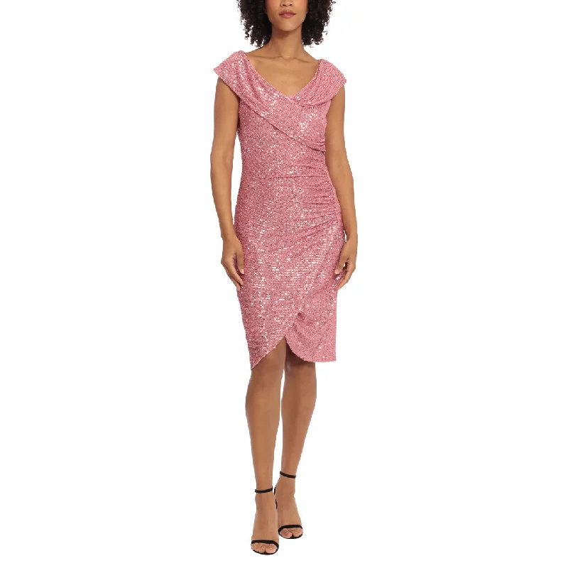 Off The Shoulder Sequin Dress 1