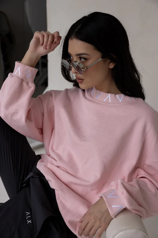 CAPRI Jumper Pink Polka Dot Checkered Tartan