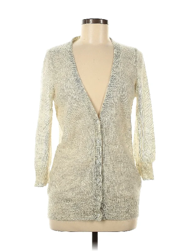 Wool Cardigan Bright Pastel Dark