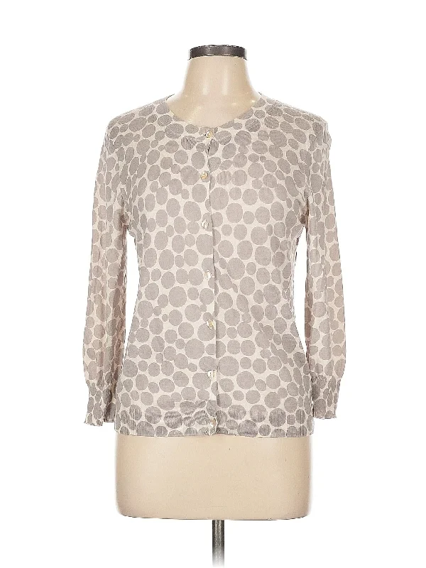 Cardigan Mesh Blend Leather Blend Suede Blend