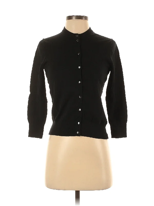 Cardigan Front Pockets Side Pockets Patch Pockets