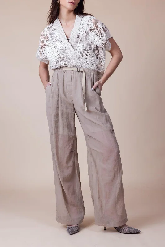 Rustic Magnolia Embroidered Cardigan Lightweight Heavyweight Midweight