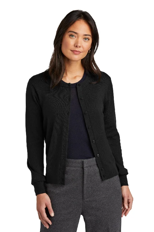 Brooks Brothers Women's Washable Merino Cardigan Sweater Sequined Glittery Shiny