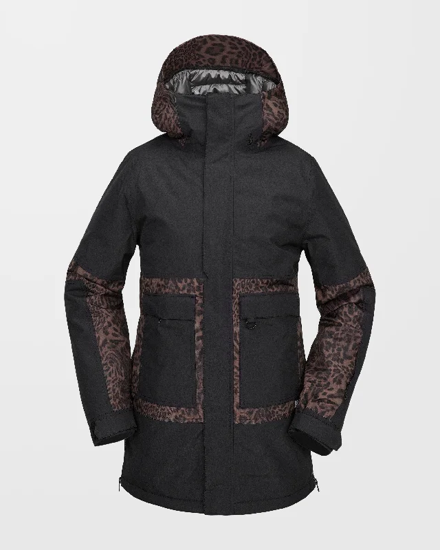 Larx 2L Tds Inf Parka - Black Lightweight All-Season Parka