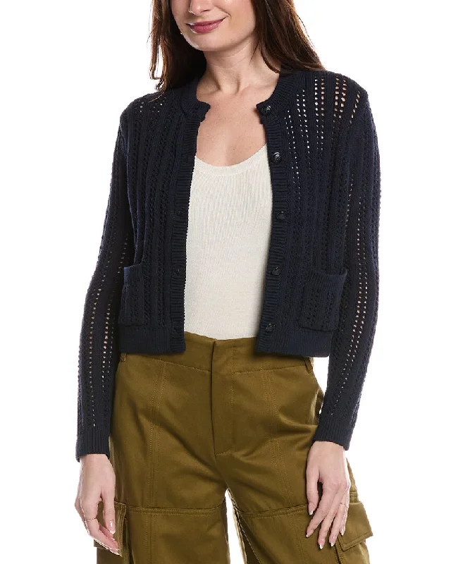 A.L.C. Tilly Cardigan Hooded Caped Shawl Collar