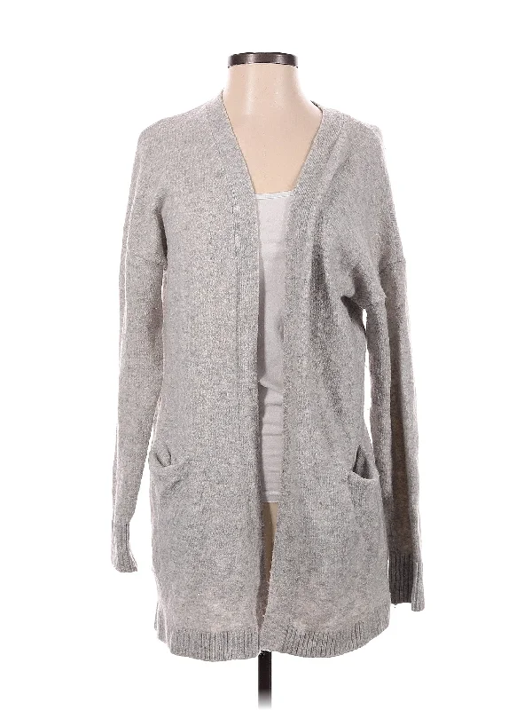Cardigan Mesh Cardigan Canvas Denim